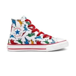 Converse - Kids' (Preschool) Chuck Taylor All Star Dinosaurs High Top Shoes (A00928C)