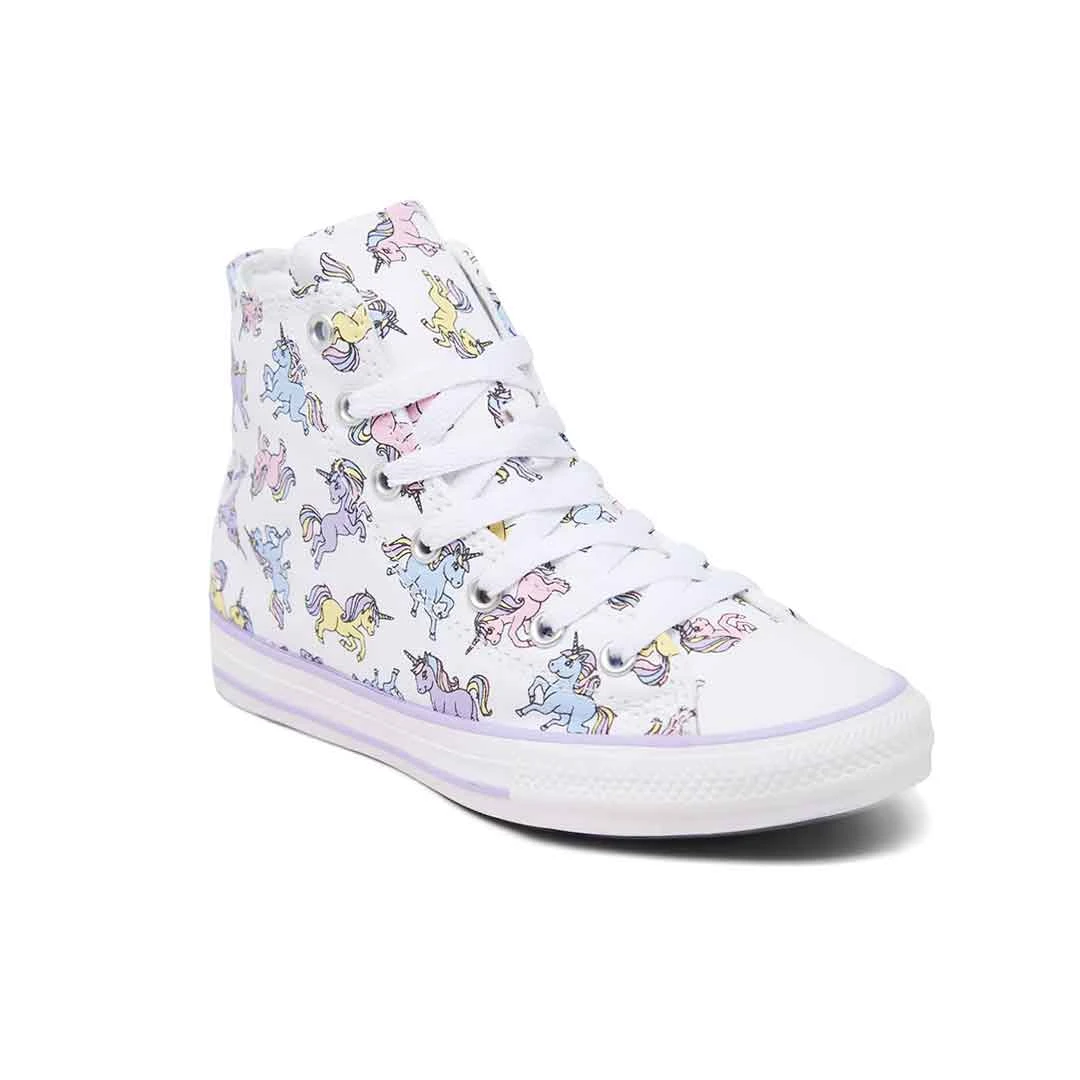 Converse - Kids' (Preschool) Chuck Taylor All Star Unicorns High Top Shoes (A00927C) 4 Converse - Kids' (Preschool) Chuck Taylor All Star Unicorns High Top Shoes (A00927C) - Image 4