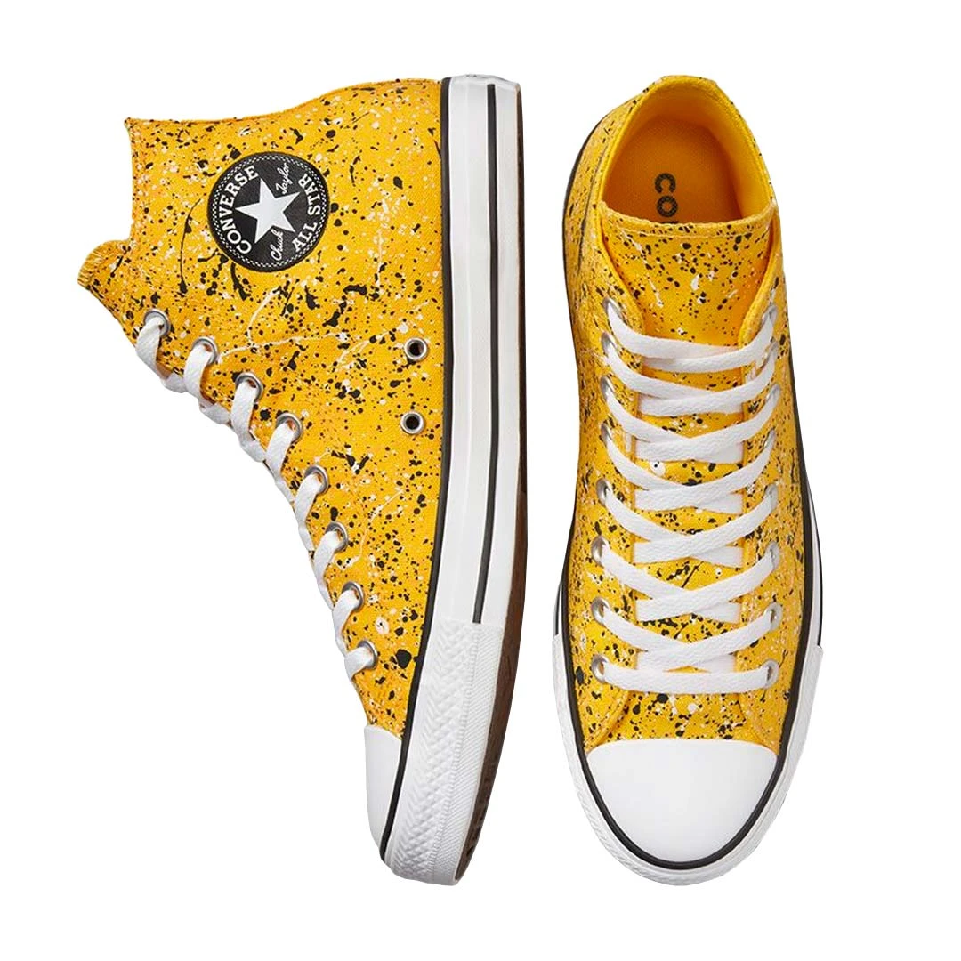 Converse - Unisex Chuck Taylor All Star Archive Paint Splatter High Top Shoes (A00467C) 3 Converse - Unisex Chuck Taylor All Star Archive Paint Splatter High Top Shoes (A00467C) - Image 3