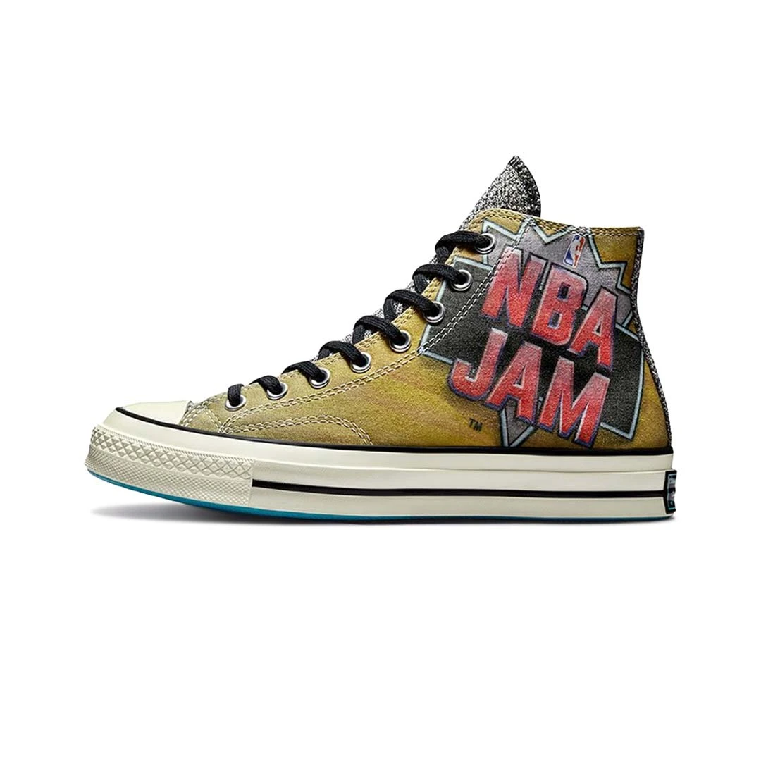 Converse - Unisex Converse X NBA Jam Chuck 70 High Top Shoes (171692C) 2 Converse - Unisex Converse X NBA Jam Chuck 70 High Top Shoes (171692C) - Image 2