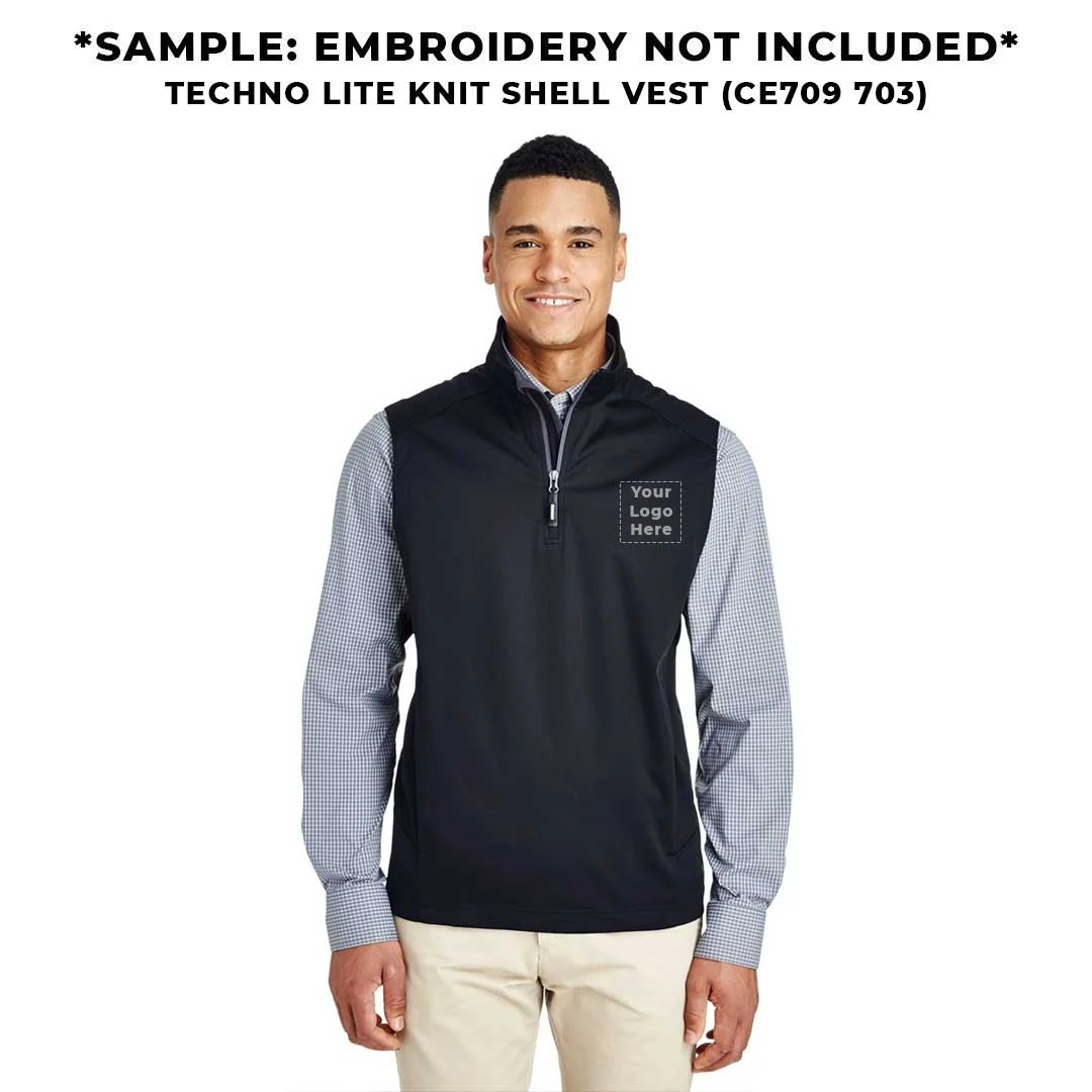 Core365 - Men's Techno Lite Knit Shell Vest (CE709 703) 4 Core365 - Men's Techno Lite Knit Shell Vest (CE709 703) - Image 4