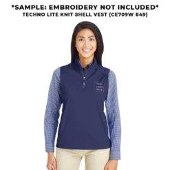 Core365 - Women's Techno Lite Knit Shell Vest (CE709W 849) 7 Core365 - Women's Techno Lite Knit Shell Vest (CE709W 849) -TrekWear Sales Shop Core365 Women s Techno Lite Knit Shell Vest CE709W 849