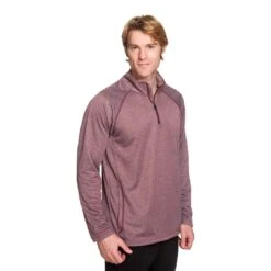 Devon & Jones - Men's 1/4 Zip Tech Shell Pullover (DG440 BH) -TrekWear Sales Shop Devon Jones Men s 1 4 Zip Tech Shell Pullover DG440 BH 3