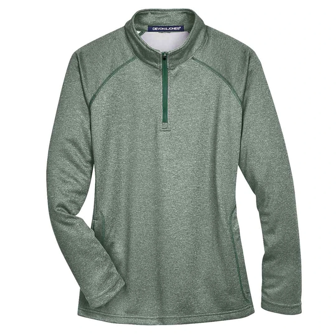 Devon & Jones - Women's 1/4 Zip Tech Shell Pullover (DG440W 71) 1 Devon & Jones - Women's 1/4 Zip Tech Shell Pullover (DG440W 71)