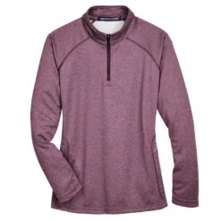 Devon & Jones - Women's 1/4 Zip Tech Shell Pullover (DG440W BH)