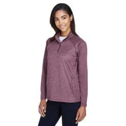 Devon & Jones - Women's 1/4 Zip Tech Shell Pullover (DG440W BH) 6 Devon & Jones - Women's 1/4 Zip Tech Shell Pullover (DG440W BH) -TrekWear Sales Shop Devon Jones Women s 1 4 Zip Tech Shell Pullover DG440W BH 03