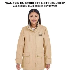 Devon & Jones - Women's All Season Club Jacket (DG794W 22) -TrekWear Sales Shop Devon Jones Women s All Season Club Jacket DG794W 22 f52fe35a 3d4e 4e80 8b0c 0fc62fd9927f