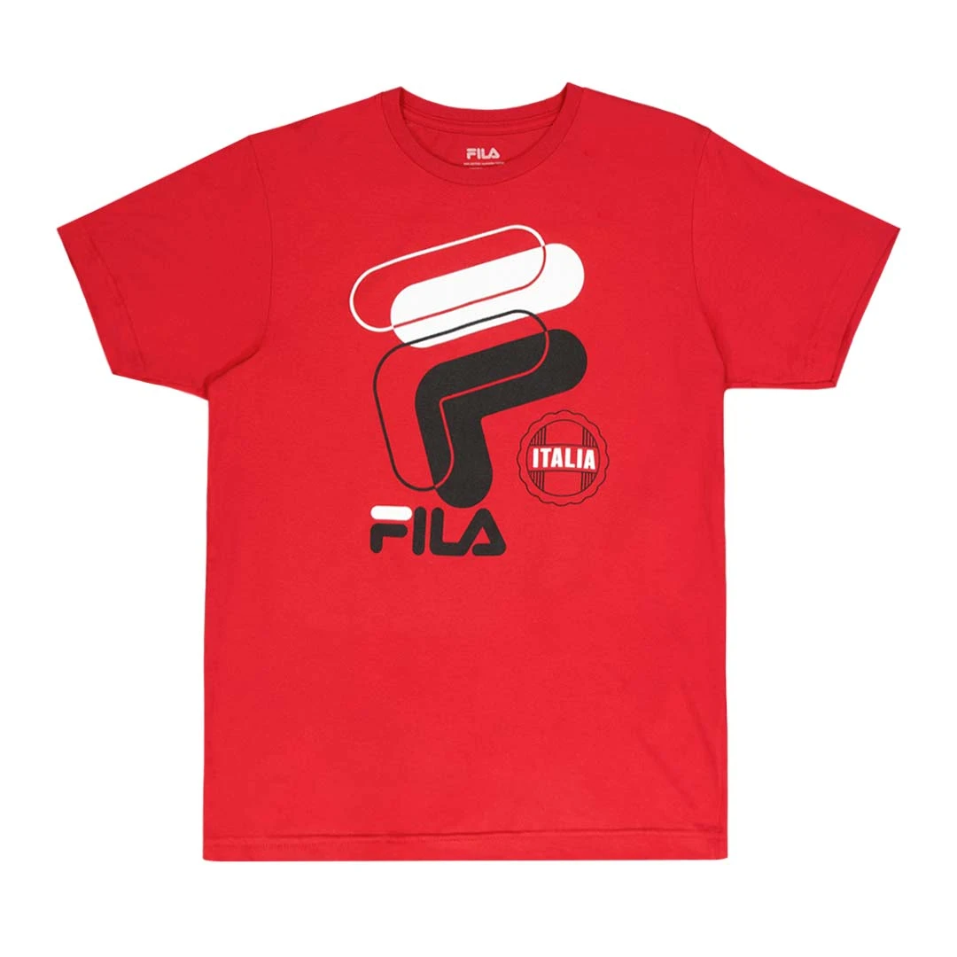 FILA - Men's Atticus Short Sleeve T-Shirt (LM21C496 622) 1 FILA - Men's Atticus Short Sleeve T-Shirt (LM21C496 622)