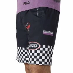 FILA - Men's Exzone Shorts (LM119128 001) -TrekWear Sales Shop FILA Men s Exzone Short LM119128 001 3