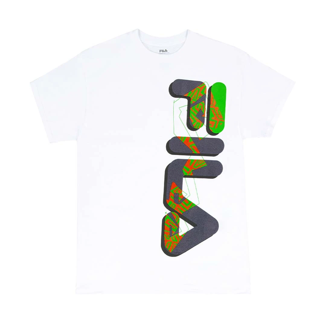 FILA - Men's Gecko T-Shirt (LM21C542 100) 1 FILA - Men's Gecko T-Shirt (LM21C542 100)