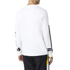 FILA - Men's Martino Long Sleeve T-Shirt (LM935189 100) -TrekWear Sales Shop FILA Men s Martino Long Sleeve Tee LM935189 100 03