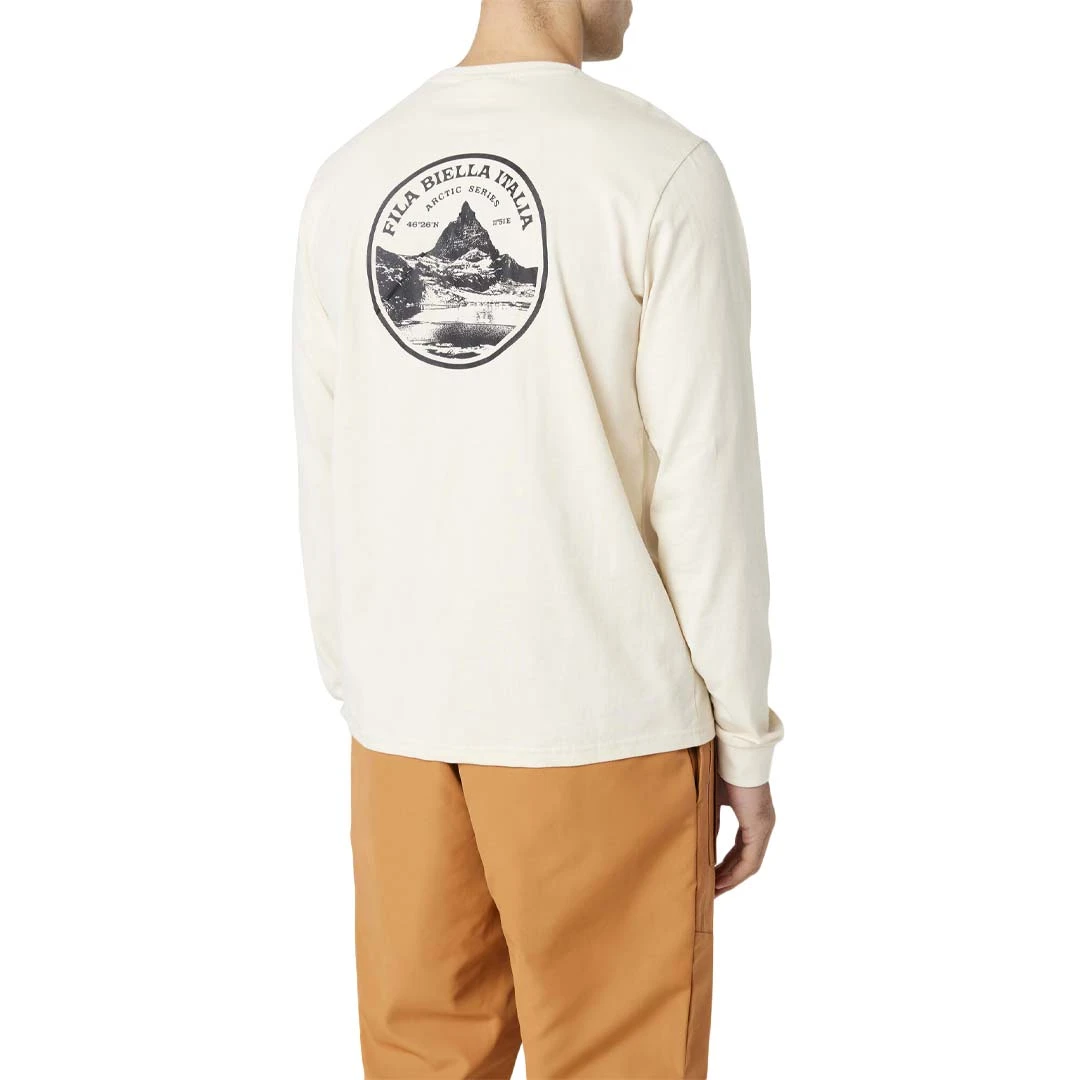 FILA - Men's Rapple Long Sleeve T-Shirt (LM131152 139) 3 FILA - Men's Rapple Long Sleeve T-Shirt (LM131152 139) - Image 3