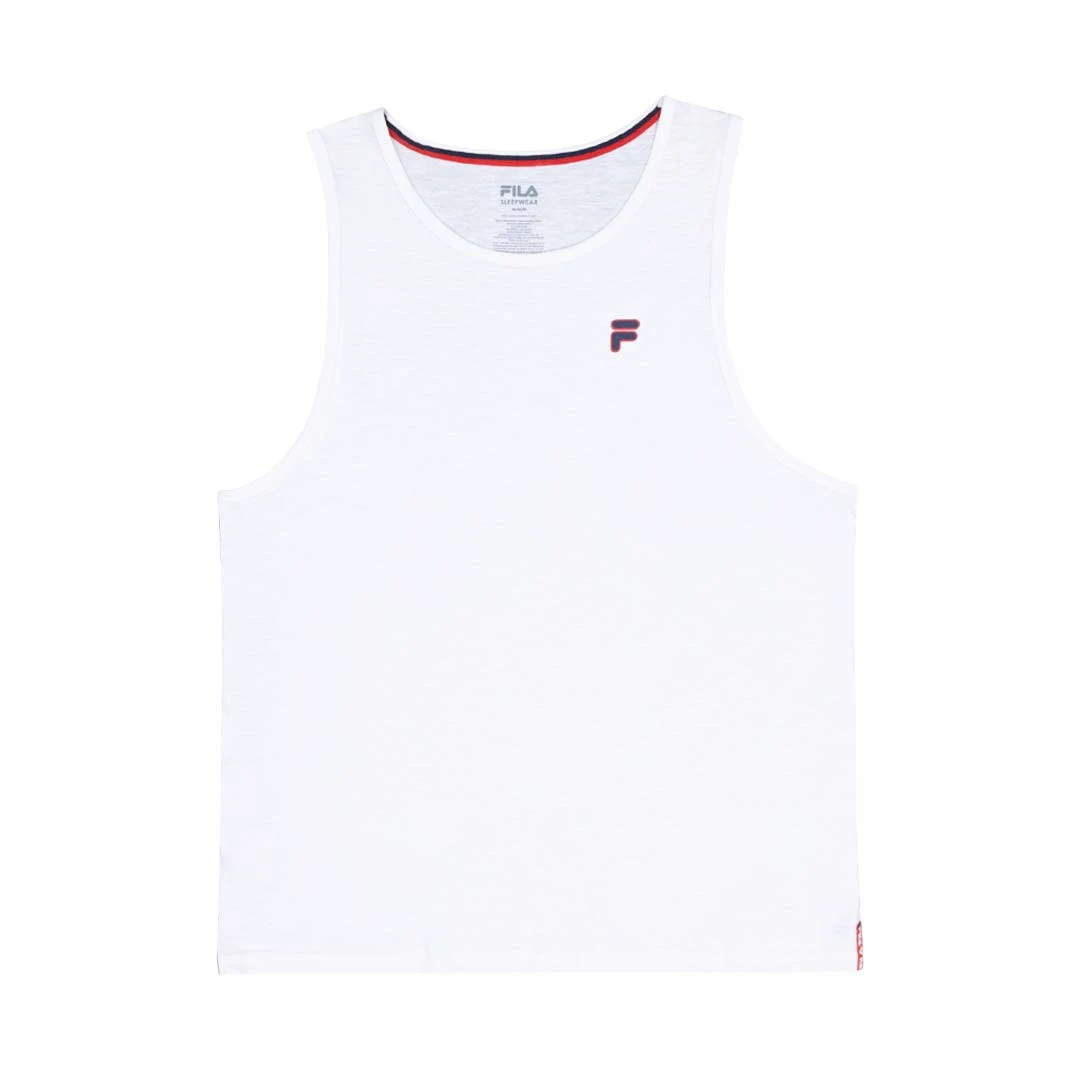 FILA - Men's Ultra Soft Tank Top (FM7721 100) 1 FILA - Men's Ultra Soft Tank Top (FM7721 100)
