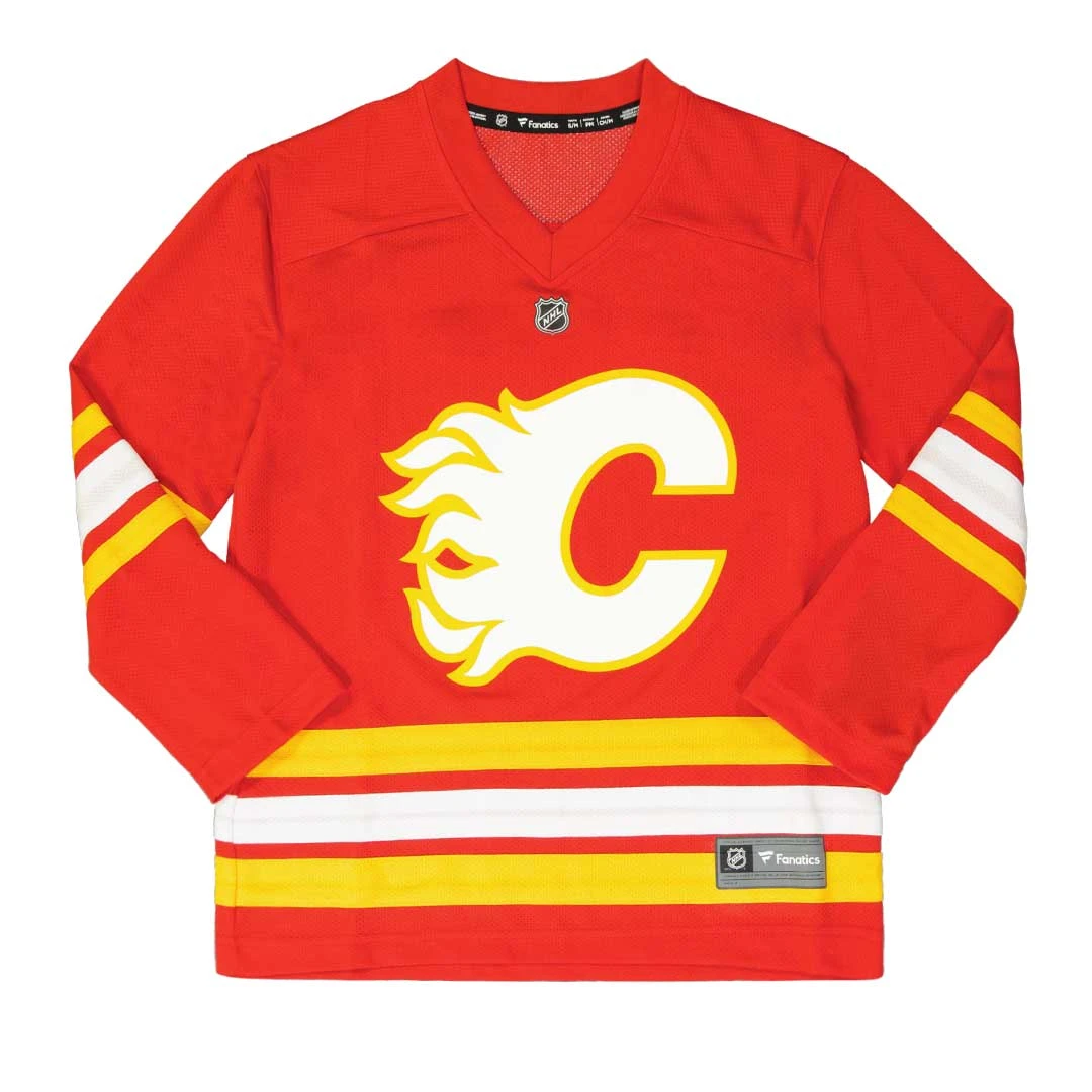 Fanatics - Kids' (Youth) Calgary Flames Replica Jersey (265Y CFLX 2C RJX) 1 Fanatics - Kids' (Youth) Calgary Flames Replica Jersey (265Y CFLX 2C RJX)