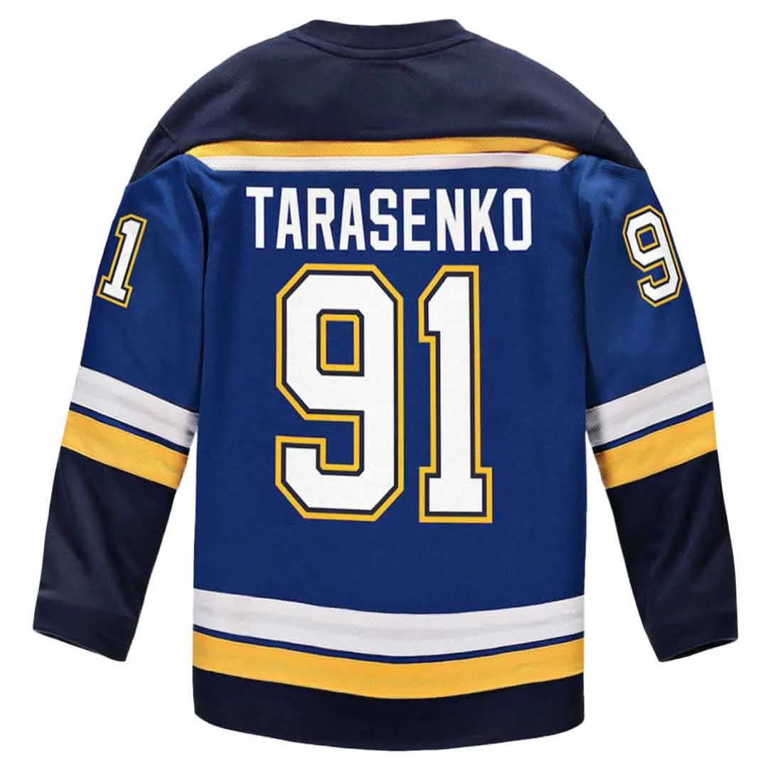 Fanatics - Kids' (Youth) St. Louis Blues Vladimir Tarasenko Replica Home Jersey (265Y SLBH H35 91T) 2 Fanatics - Kids' (Youth) St. Louis Blues Vladimir Tarasenko Replica Home Jersey (265Y SLBH H35 91T) - Image 2