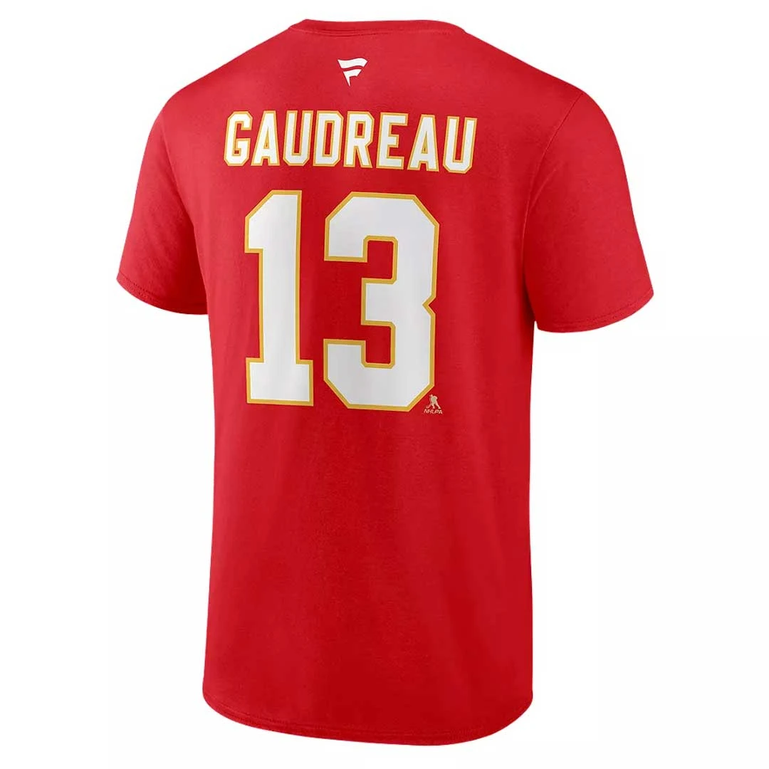 Fanatics - Men's Calgary Flames Gaudreau T-Shirt (QF6E 0484 H35 FSA) 2 Fanatics - Men's Calgary Flames Gaudreau T-Shirt (QF6E 0484 H35 FSA) - Image 2