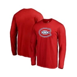 Fanatics - Men's Montreal Canadiens Primary Logo Long Sleeve T-Shirt (QFC5 0484 2C 71M) -TrekWear Sales Shop Fanatics Men s Montreal Canadiens Primary Logo Long Sleeve Tee QFC5 0484 2C 71M 03