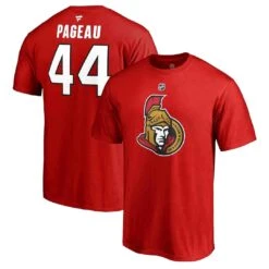 Fanatics - Men's Ottawa Senators Pageau T-Shirt (QF6E 0484 H3M FNE) -TrekWear Sales Shop Fanatics Men s Ottawa Senators Pageau Tee QF6E 0484 H3M FNE 03