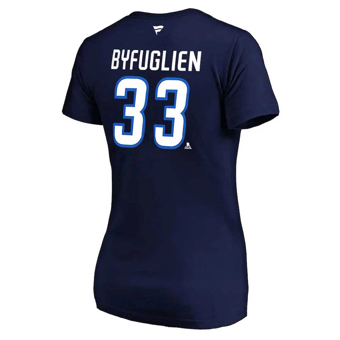 Fanatics - Women's Winnipeg Jets Byfuglien T-Shirt (QF44 NAV H3Z FPD) 2 Fanatics - Women's Winnipeg Jets Byfuglien T-Shirt (QF44 NAV H3Z FPD) - Image 2