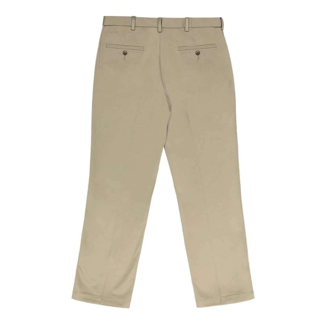 Haggar - Men's Premium Dress Khaki Pants (ICJ0301-R16 KHA) 2 Haggar - Men's Premium Dress Khaki Pants (ICJ0301-R16 KHA) - Image 2