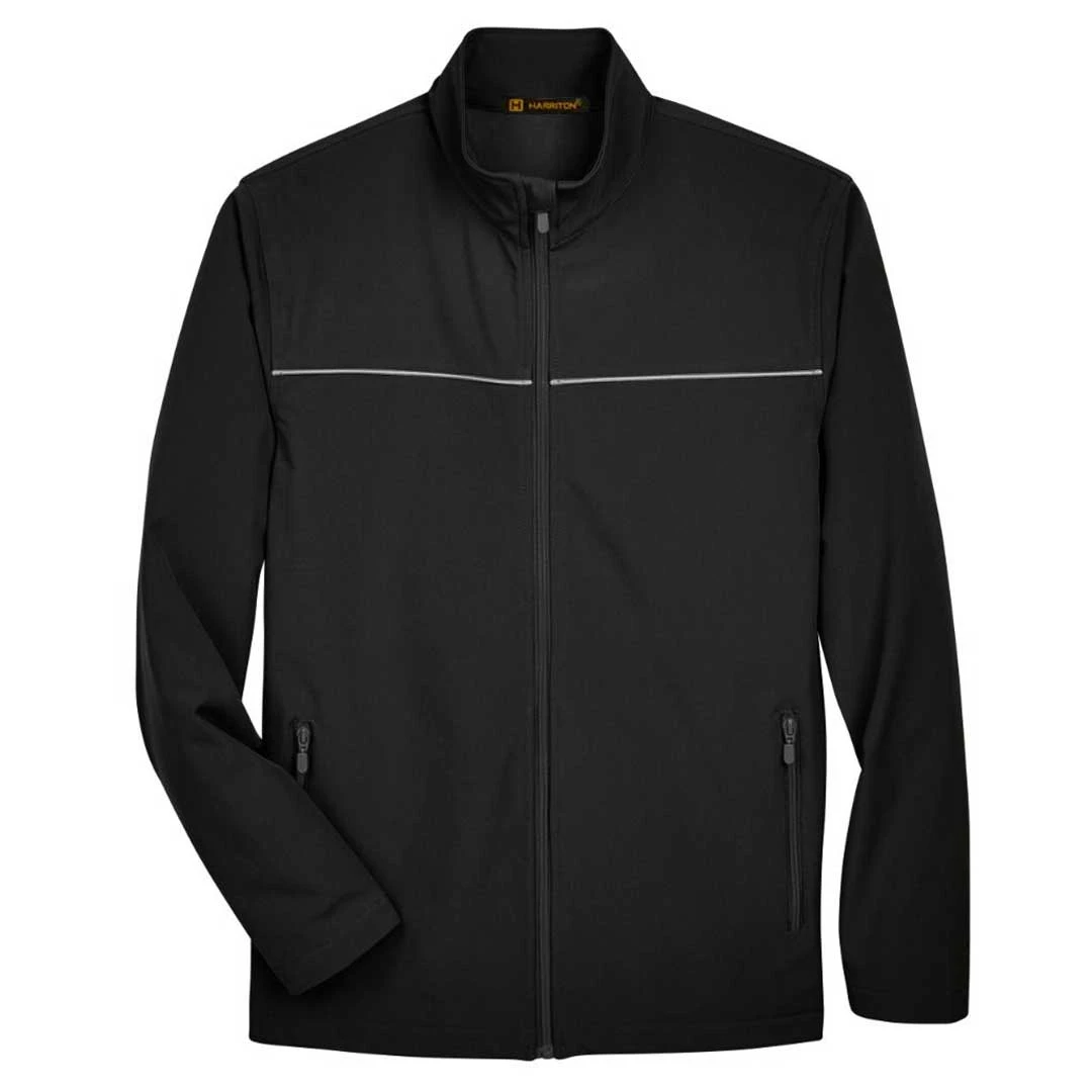Harriton - Men's Soft Shell Jacket (M780 51) 1 Harriton - Men's Soft Shell Jacket (M780 51)