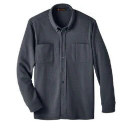 Harriton - Men's StainBloc Pique Fleece Shirt Jacket (M708 MY)