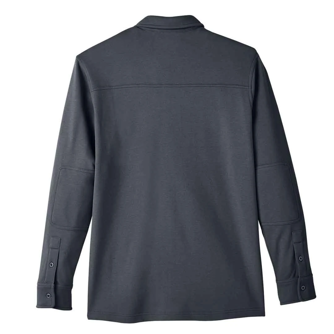 Harriton - Men's StainBloc Pique Fleece Shirt Jacket (M708 MY) 4 Harriton - Men's StainBloc Pique Fleece Shirt Jacket (M708 MY) - Image 4