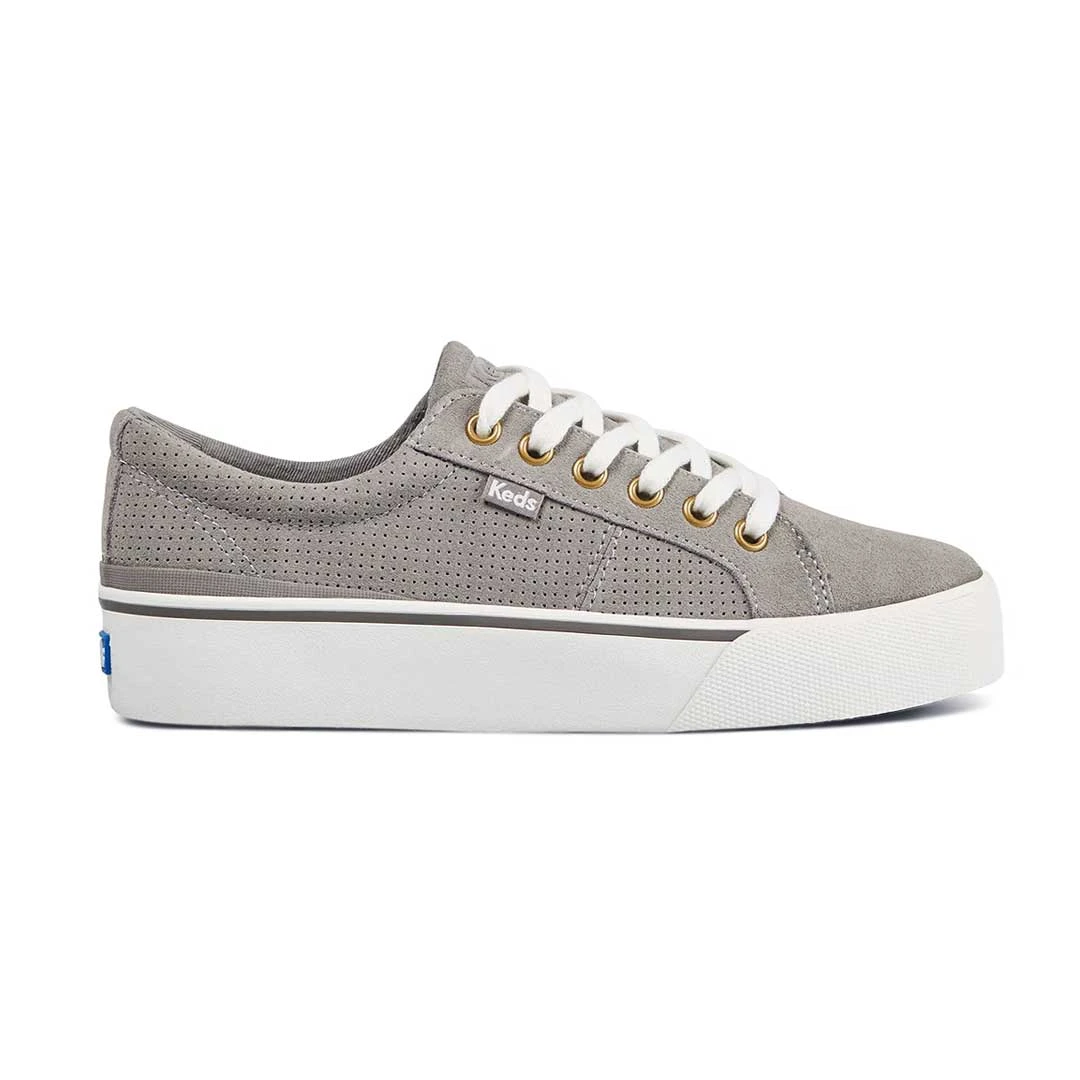 Keds - Women's Jump Kick Duo Suede Shoes (WH66827) 1 Keds - Women's Jump Kick Duo Suede Shoes (WH66827)