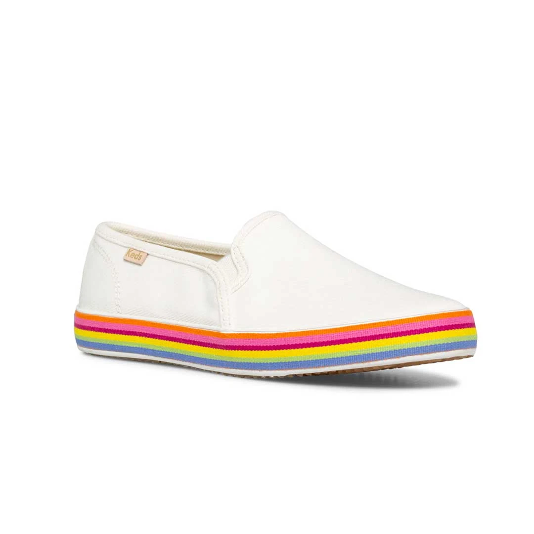 Keds - Women's Keds X Kate Spade New York Double Decker Twill Shoes (WF66111) 2 Keds - Women's Keds X Kate Spade New York Double Decker Twill Shoes (WF66111) - Image 2