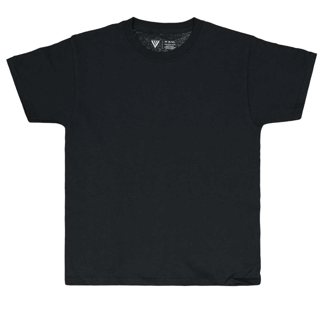Levelwear - Kids' (Junior) Jock Short Sleeve T-Shirt (CJ92A BLK) 1 Levelwear - Kids' (Junior) Jock Short Sleeve T-Shirt (CJ92A BLK)