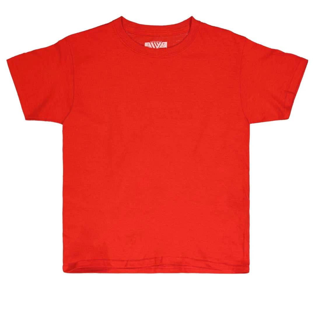 Levelwear - Kids' (Junior) Jock Short Sleeve T-Shirt (CJ92A RED) 1 Levelwear - Kids' (Junior) Jock Short Sleeve T-Shirt (CJ92A RED)