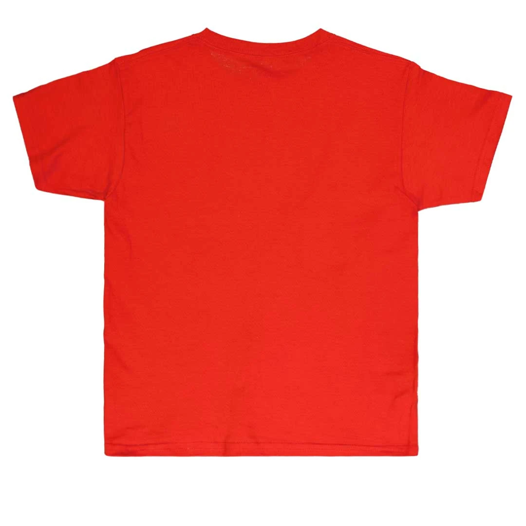 Levelwear - Kids' (Junior) Jock Short Sleeve T-Shirt (CJ92A RED) 2 Levelwear - Kids' (Junior) Jock Short Sleeve T-Shirt (CJ92A RED) - Image 2
