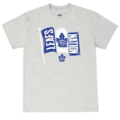 NHL - Men's Maple Leafs Flag T-Shirt (NHXX26LMSC1A1PB 06GRH)