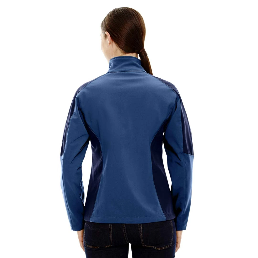 North End - Women's Compass Colour Block Soft Shell Jacket (78077 411) 4 North End - Women's Compass Colour Block Soft Shell Jacket (78077 411) - Image 4