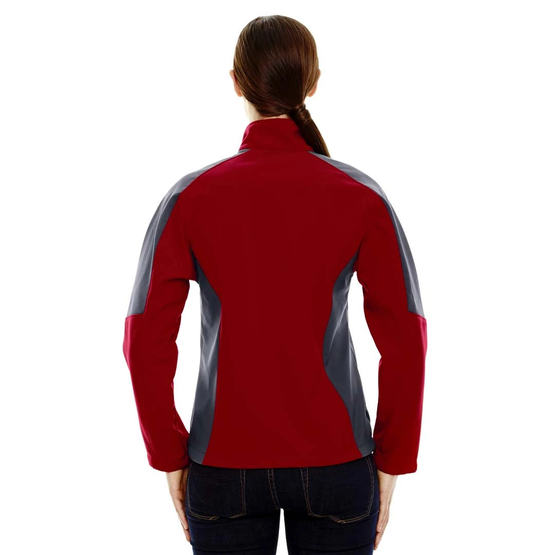 North End - Women's Compass Colour Block Soft Shell Jacket (78077 751) 4 North End - Women's Compass Colour Block Soft Shell Jacket (78077 751) - Image 4