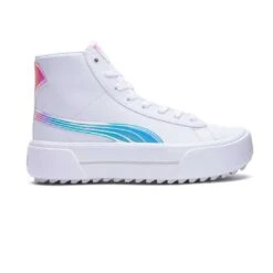 Puma - Kids' (Junior) Kaia Mid Iris-istable Shoes (387109 01)