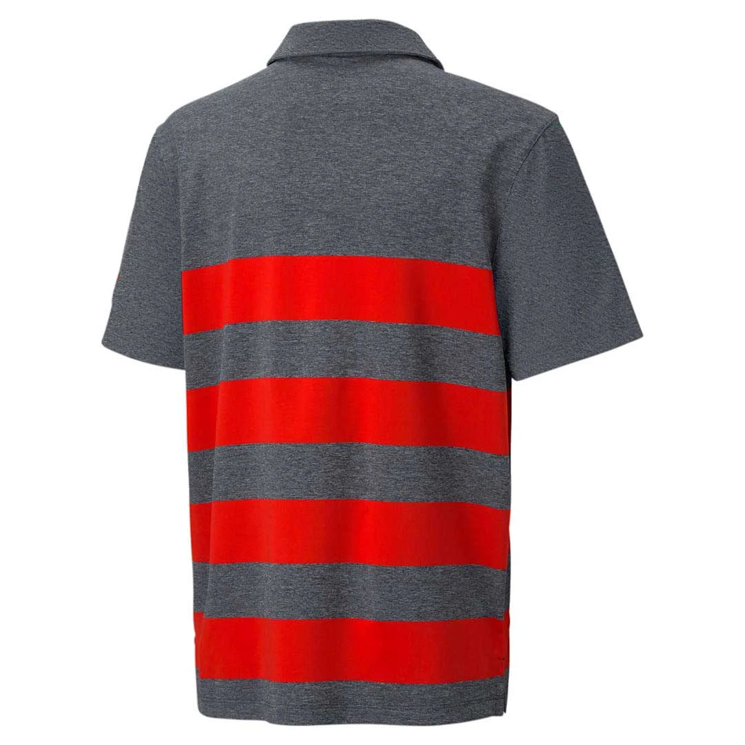 Puma - Kids' (Junior) Mattr Kiwi Stripe Polo (530667 03) 2 Puma - Kids' (Junior) Mattr Kiwi Stripe Polo (530667 03) - Image 2