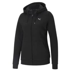 Puma - Women's Essentials Small Logo Full Zip Hoodie (586811 51)