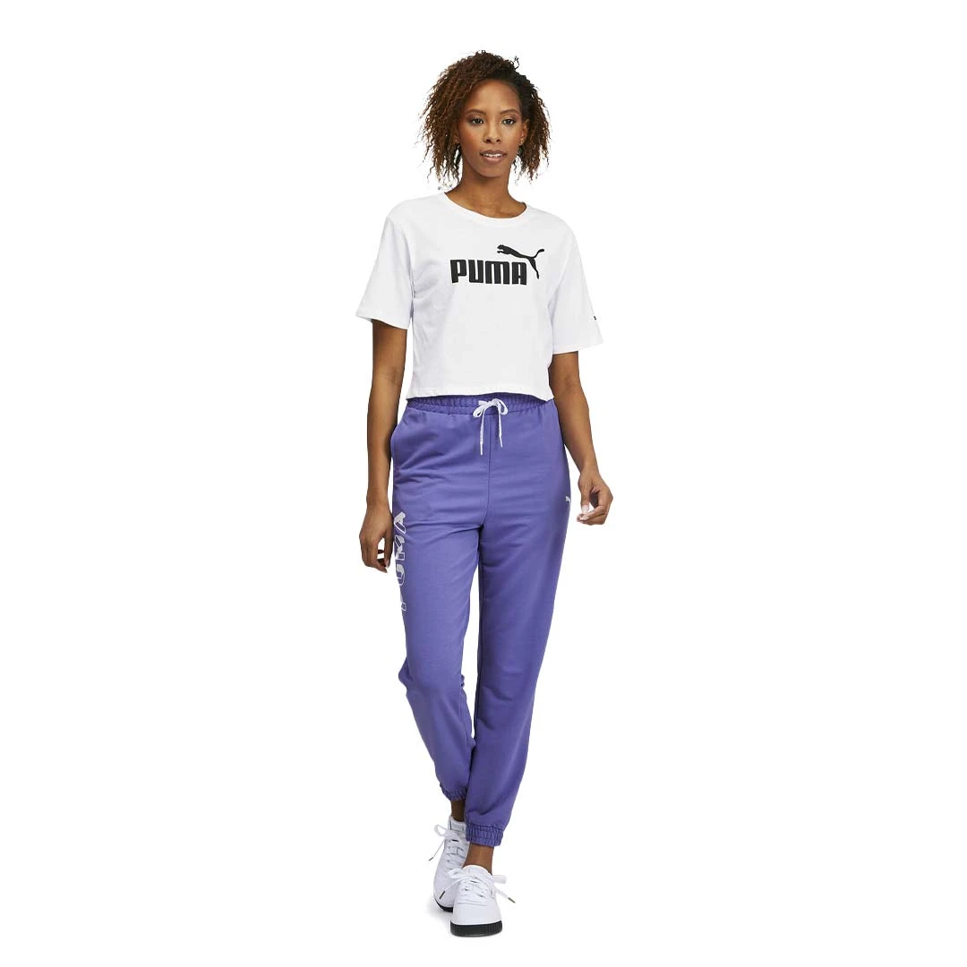 Puma - Women's Essential Cropped T-Shirt (586291 02) 3 Puma - Women's Essential Cropped T-Shirt (586291 02) - Image 3