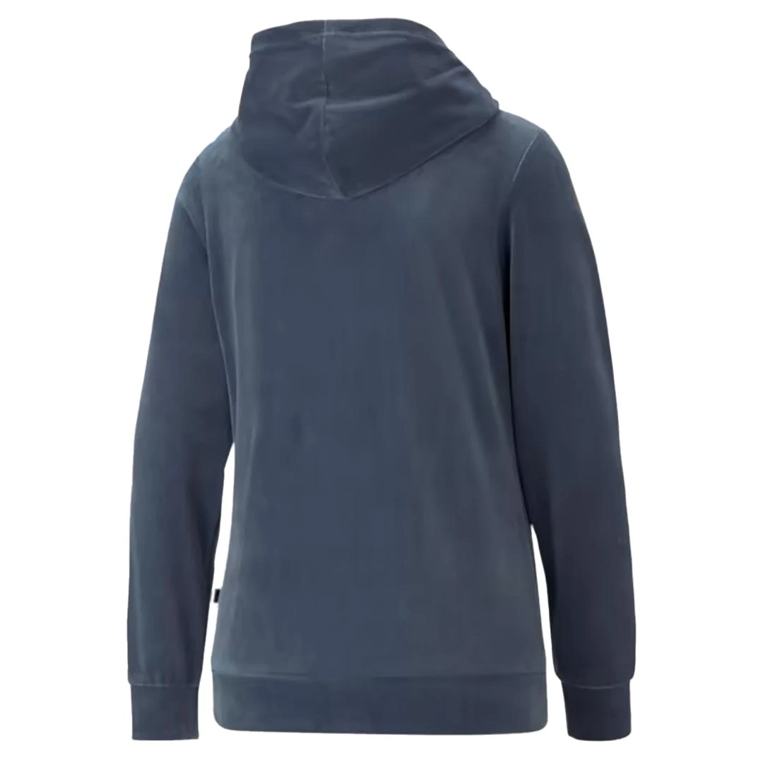 Puma - Women's Essentials+ Velour Full-Zip Hoodie (849964 18) 2 Puma - Women's Essentials+ Velour Full-Zip Hoodie (849964 18) - Image 2