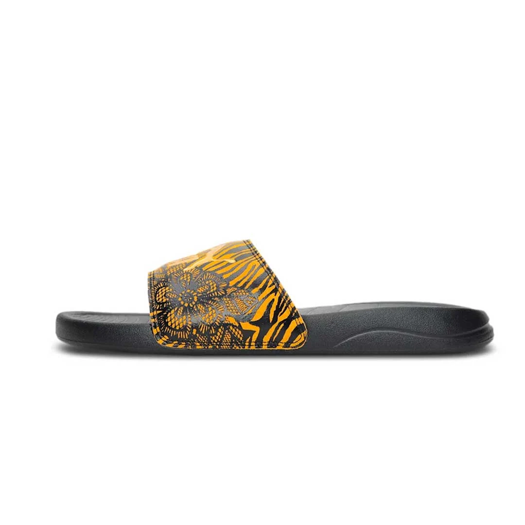 Puma - Women's Popcat 20 Tiger Slides (384155 01) 2 Puma - Women's Popcat 20 Tiger Slides (384155 01) - Image 2