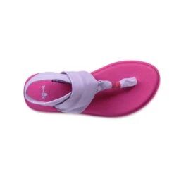 Sanuk - Kids' (Junior) Lil Yoga Sling 2 Sandals (1102510Y LAV) 6 Sanuk - Kids' (Junior) Lil Yoga Sling 2 Sandals (1102510Y LAV) -TrekWear Sales Shop Sanuk Kids Junior Lil Yoga Sling 2 Sandals 1102510Y LAV 3