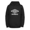 Umbro - Kids' (Junior) F22 Classic Logo Hoodie (HUUB5UBLK UAU)