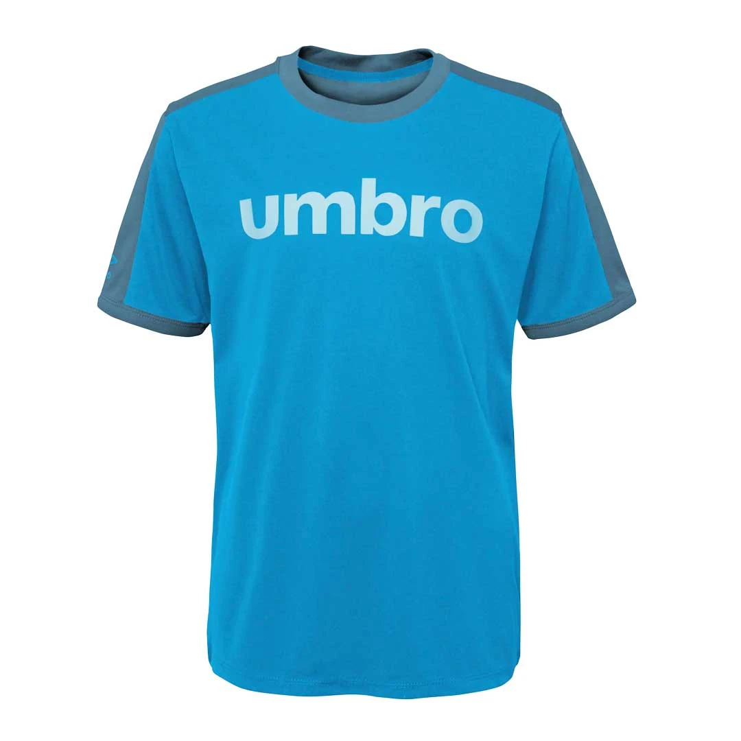Umbro - Kids' (Junior) Training Short Sleeve T-Shirt (HUUB5UBK2 UV3) 1 Umbro - Kids' (Junior) Training Short Sleeve T-Shirt (HUUB5UBK2 UV3)