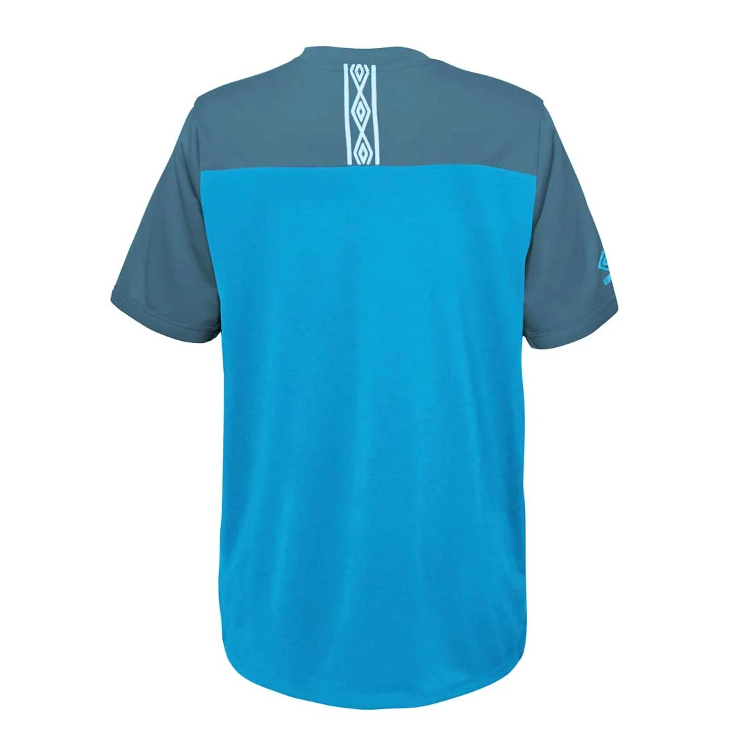 Umbro - Kids' (Junior) Training Short Sleeve T-Shirt (HUUB5UBK2 UV3) 2 Umbro - Kids' (Junior) Training Short Sleeve T-Shirt (HUUB5UBK2 UV3) - Image 2