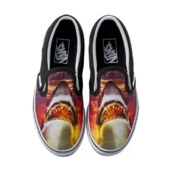 Vans - Kids' (Preschool) Classic Slip-On Shark Sunset Shoes (7Q5GAC7) 7 Vans - Kids' (Preschool) Classic Slip-On Shark Sunset Shoes (7Q5GAC7) -TrekWear Sales Shop Vans Kids Classic Slip On Shark Sunset 7Q5GAC7