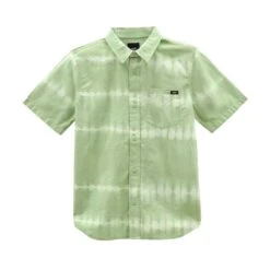 Vans - Kids' (Junior) Peace Of Mind Woven Short Sleeve Shirt (7SFXYV9)