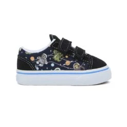 Vans - Kids' (Infant) Glow Cosmic Zoo Old Skool V Shoes (38JNY61)