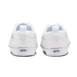 Vans - Kids' (Infant) Old Skool Glitter Crib Shoes (4P3TWHT) -TrekWear Sales Shop Vans Kids Infant Old Skool Crib Shoes 4P3TWHT 03