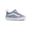 Vans - Kids' (Infant) Ombre Glitter Old Skool Crib Shoes (3U8KABN)